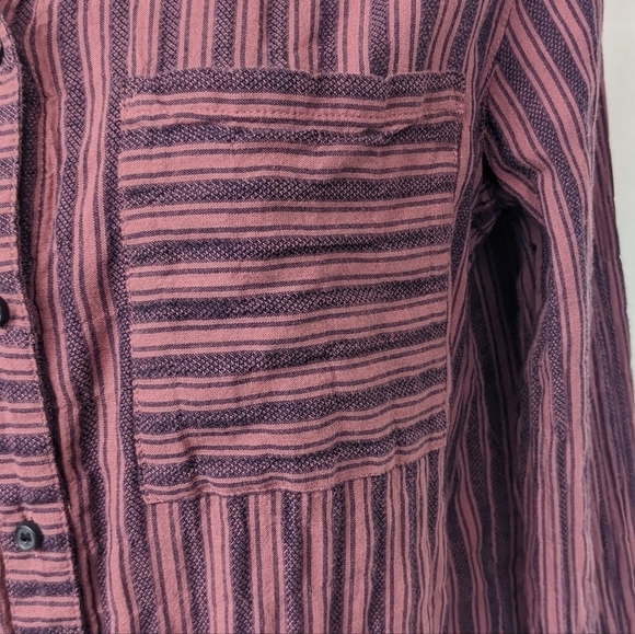 Treasure & Bond Boyfriend Fit Button Down Sz XS - Picture 5 of 13